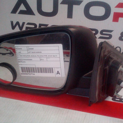 2007-2014 Mitsubishi Lancer Left Door Mirror