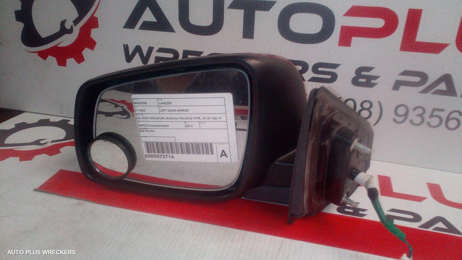 2007-2014 Mitsubishi Lancer Left Door Mirror