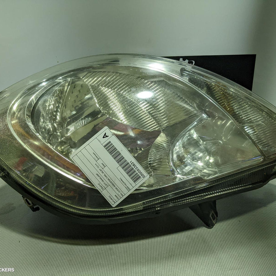 2009 Renault Trafic Left Headlamp