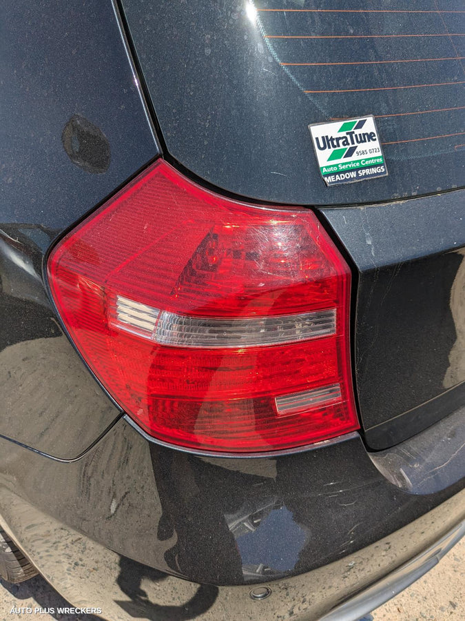 2009 Bmw 1 Series Left Rear Door Sliding