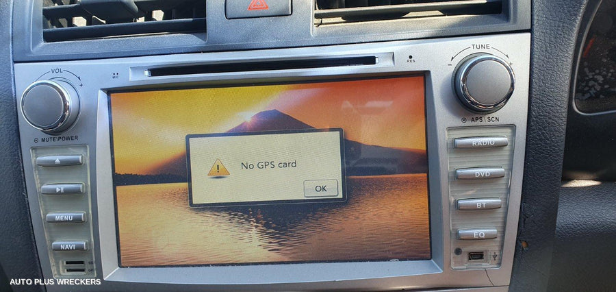 2007 Toyota Aurion Radio Cd Dvd Sat Tv