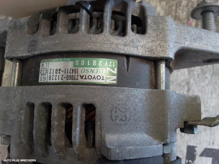 2014-2019 Toyota Yaris Alternator