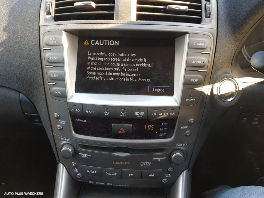 2007 Lexus Is250/is250c Right Rear Door Window