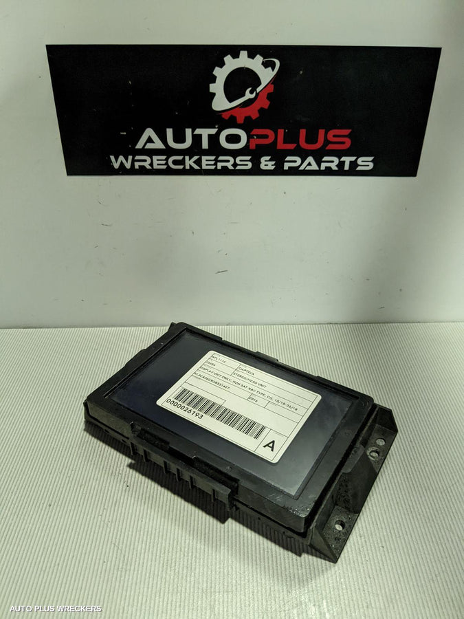 2016 Holden Captiva Radio Cd Dvd Sat Tv