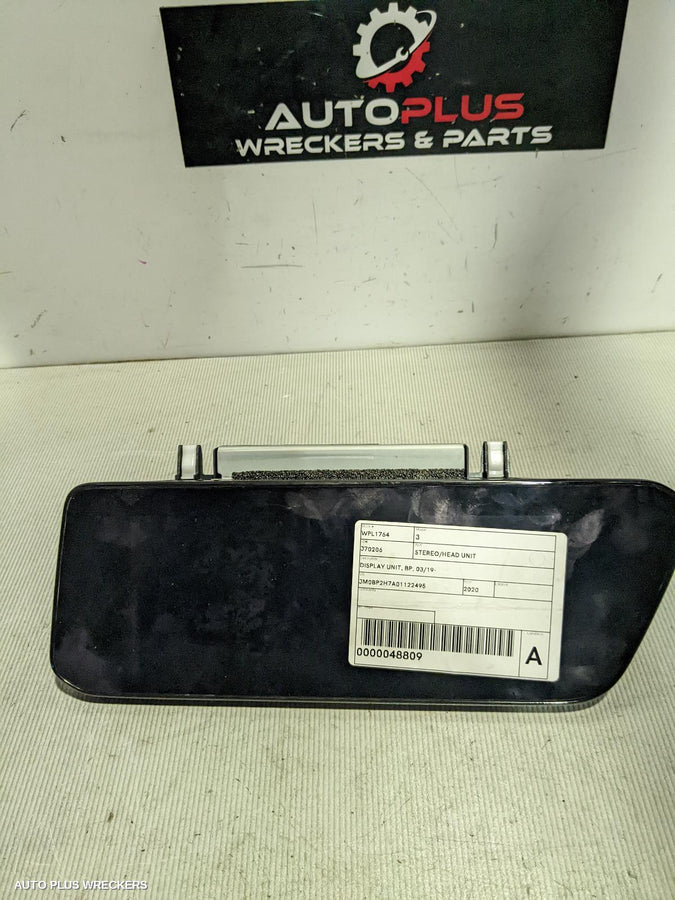 2020 Mazda 3 Radio Cd Dvd Sat Tv