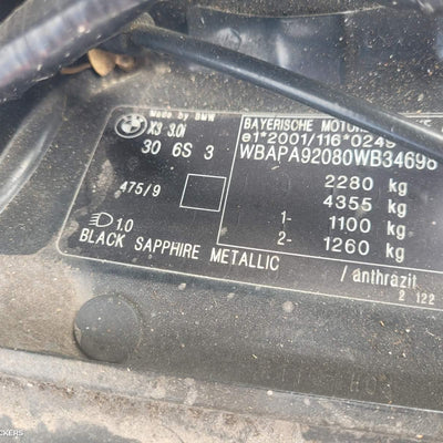 2005 Bmw X3 Instrument Cluster