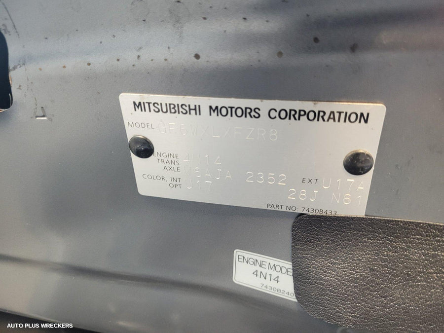 2017 Mitsubishi Outlander Abs Pump Modulator