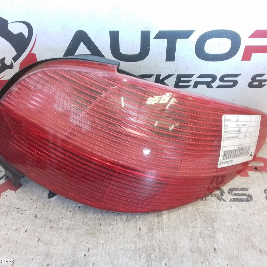 1999-2003 Peugeot 206 Right Taillight