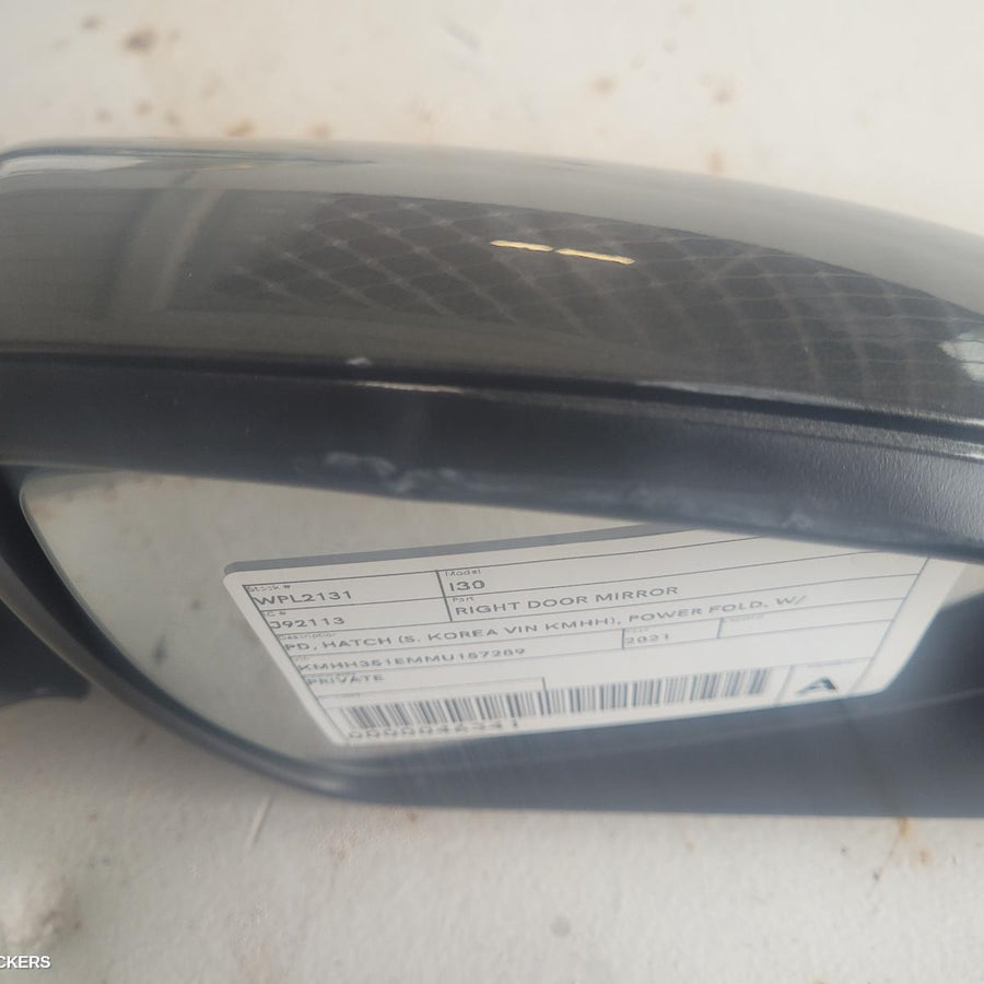 2017-2023 Hyundai I30 Right Door Mirror