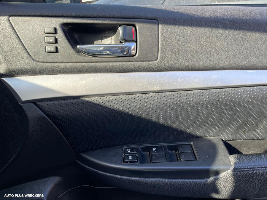2012 Subaru Liberty Pwr Dr Wind Switch