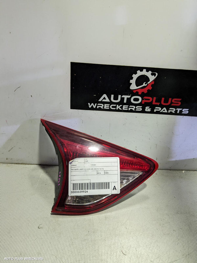 2014 Mazda Cx5 Rear Garnish