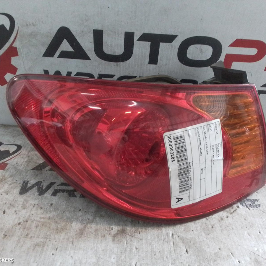 2006-2011 Hyundai Elantra Left Taillight