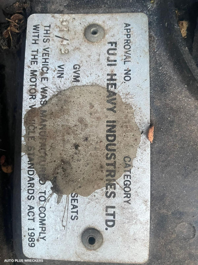 2013 Subaru Xv Left Indicator Fog Side