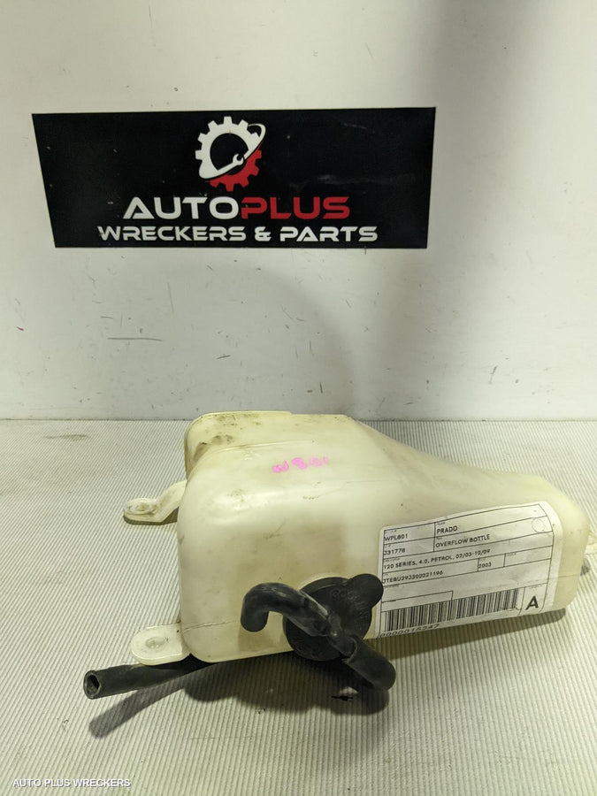 2003 TOYOTA PRADO OVERFLOW BOTTLE