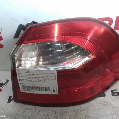 2011-2016 Kia Rio Right Taillight