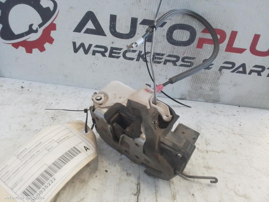 2012 Holden Barina Door Boot Gate Lock