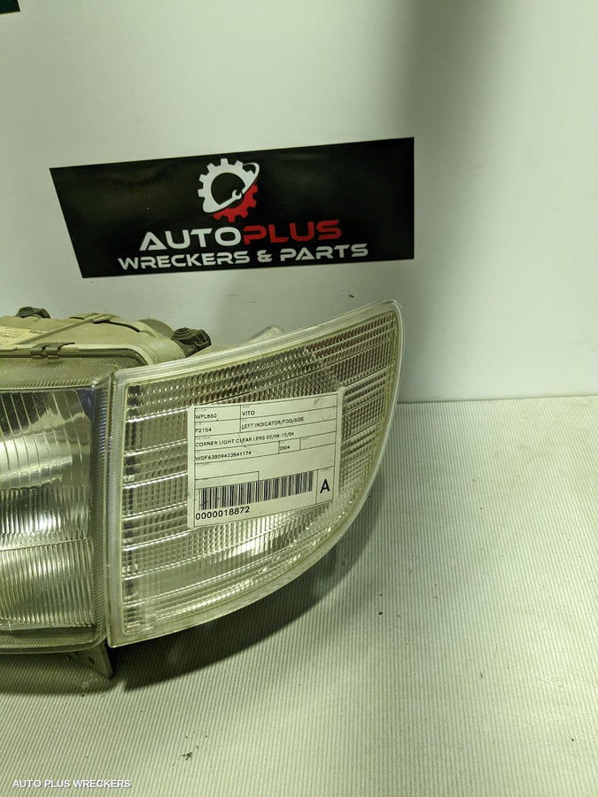 1998-2004 Mercedes Vito Left Indicator Fog Side