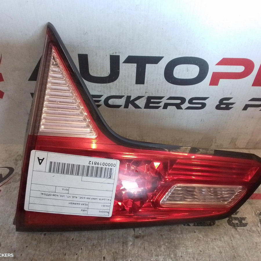 2014-2018 Honda Hrv Rear Garnish