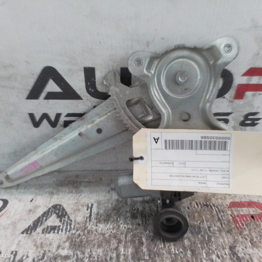 2005-2012 Toyota Rav4 Left Rear Wnd Reg Motor