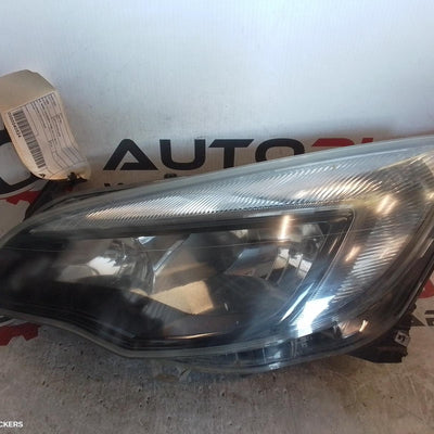2012-2013 Opel Astra Left Headlamp