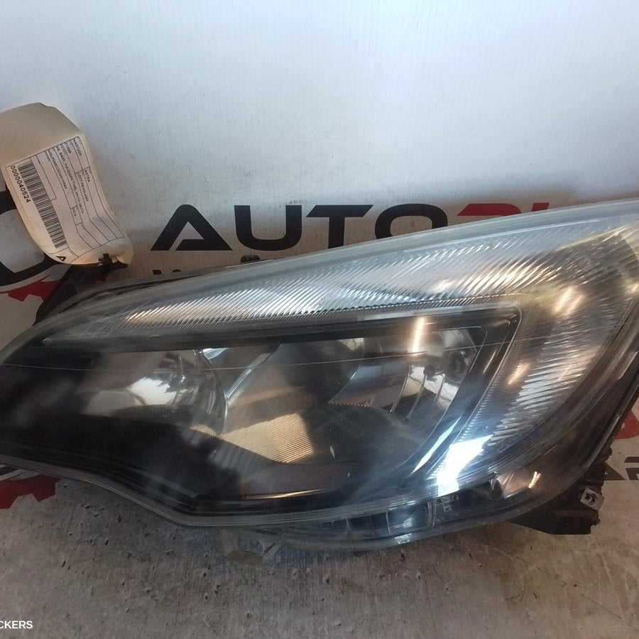 2012-2013 Opel Astra Left Headlamp