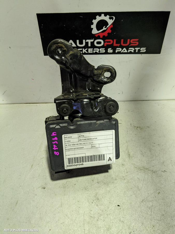 2011-2017 Volkswagen Jetta Abs Pump Modulator