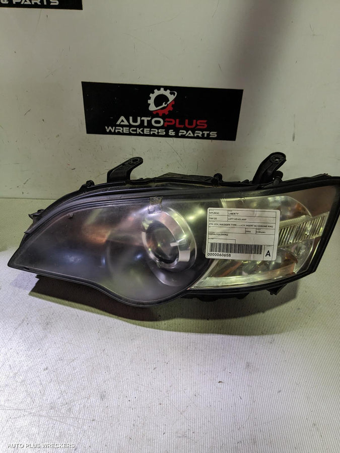 2005-2006 Subaru Liberty Left Headlamp