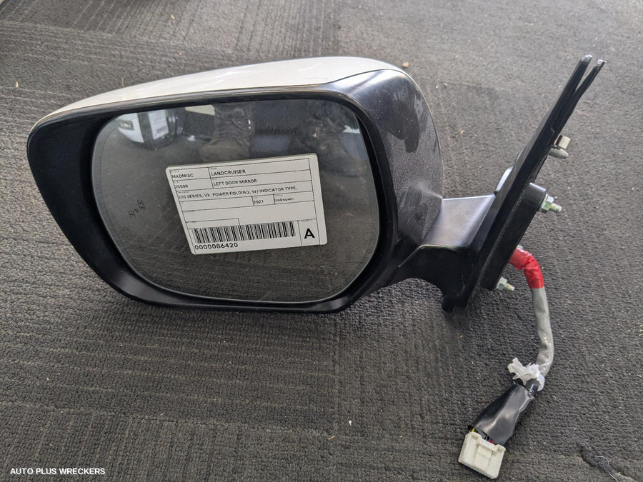2012-2021 Toyota Landcruiser Left Door Mirror