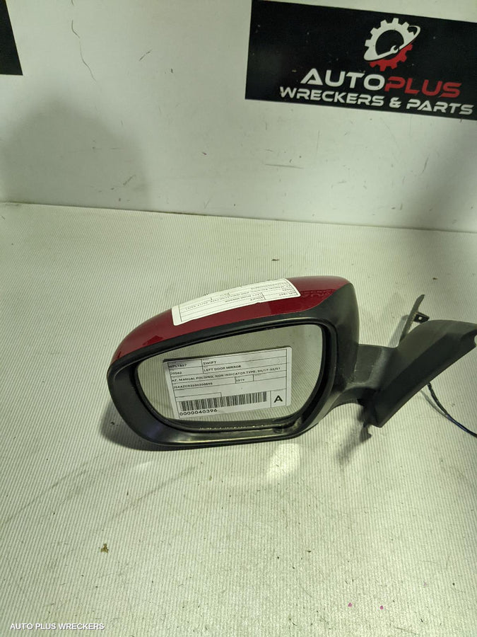 2017-2021 Suzuki Swift Left Door Mirror