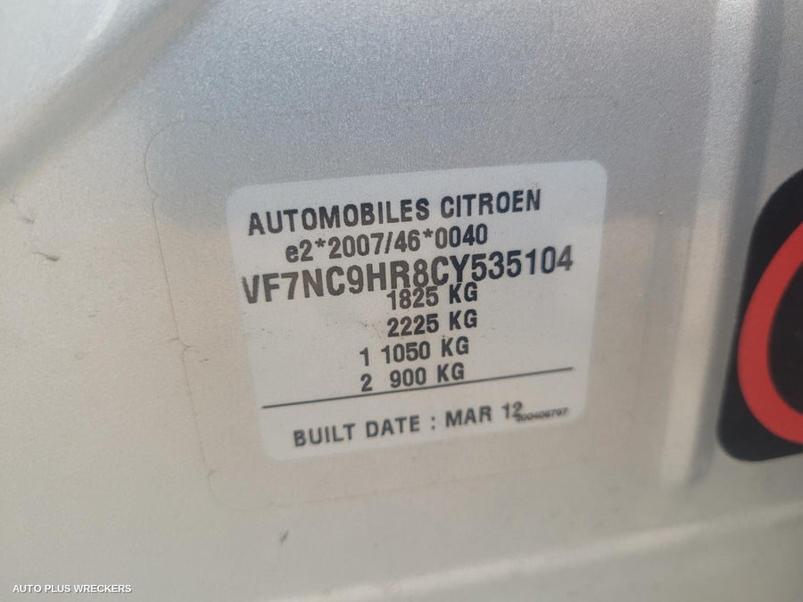2011-2016 Citroen C4 Left Guard
