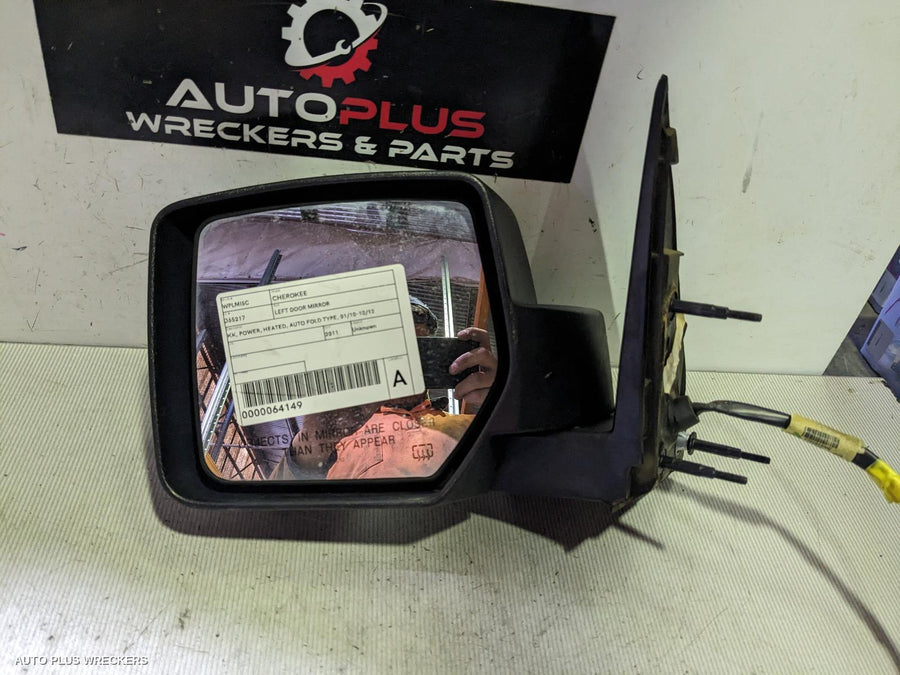 2010-2012 Jeep Cherokee Left Door Mirror