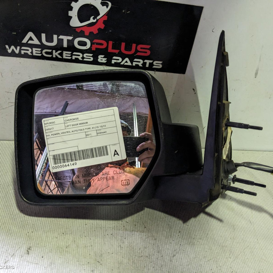 2010-2012 Jeep Cherokee Left Door Mirror