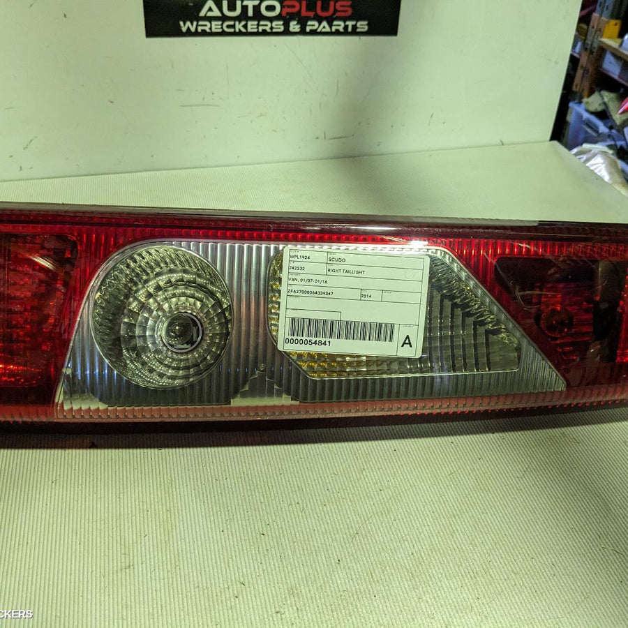 2007-2016 Fiat Scudo Right Taillight