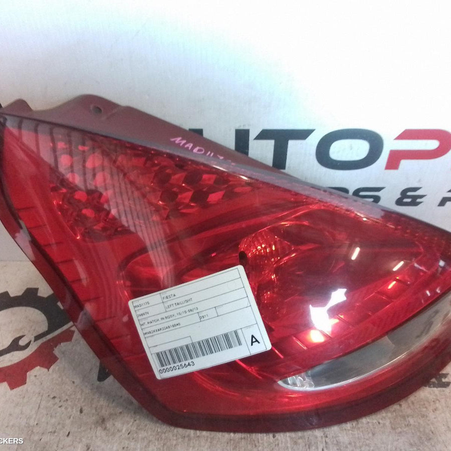 2010-2013 Ford Fiesta Left Taillight