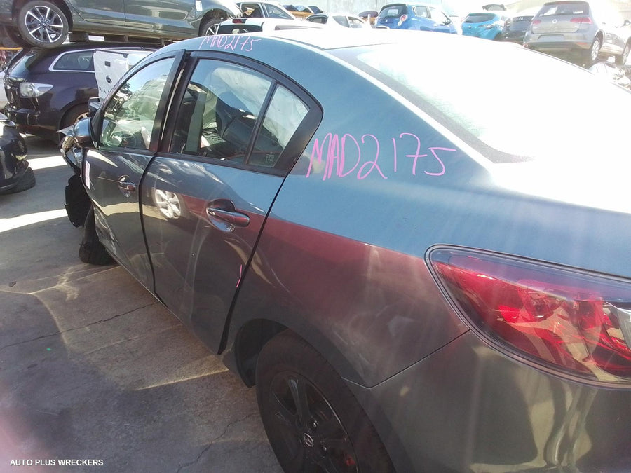 2013 Mazda 3 Right Rear Wnd Reg Motor