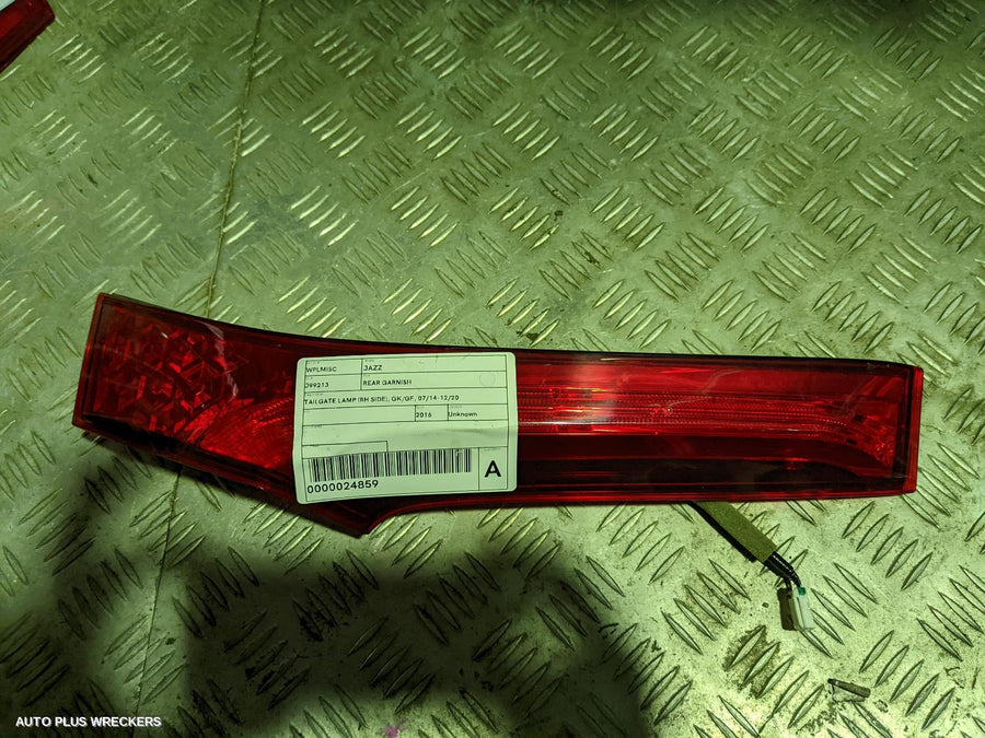 2016 Honda Jazz Rear Garnish