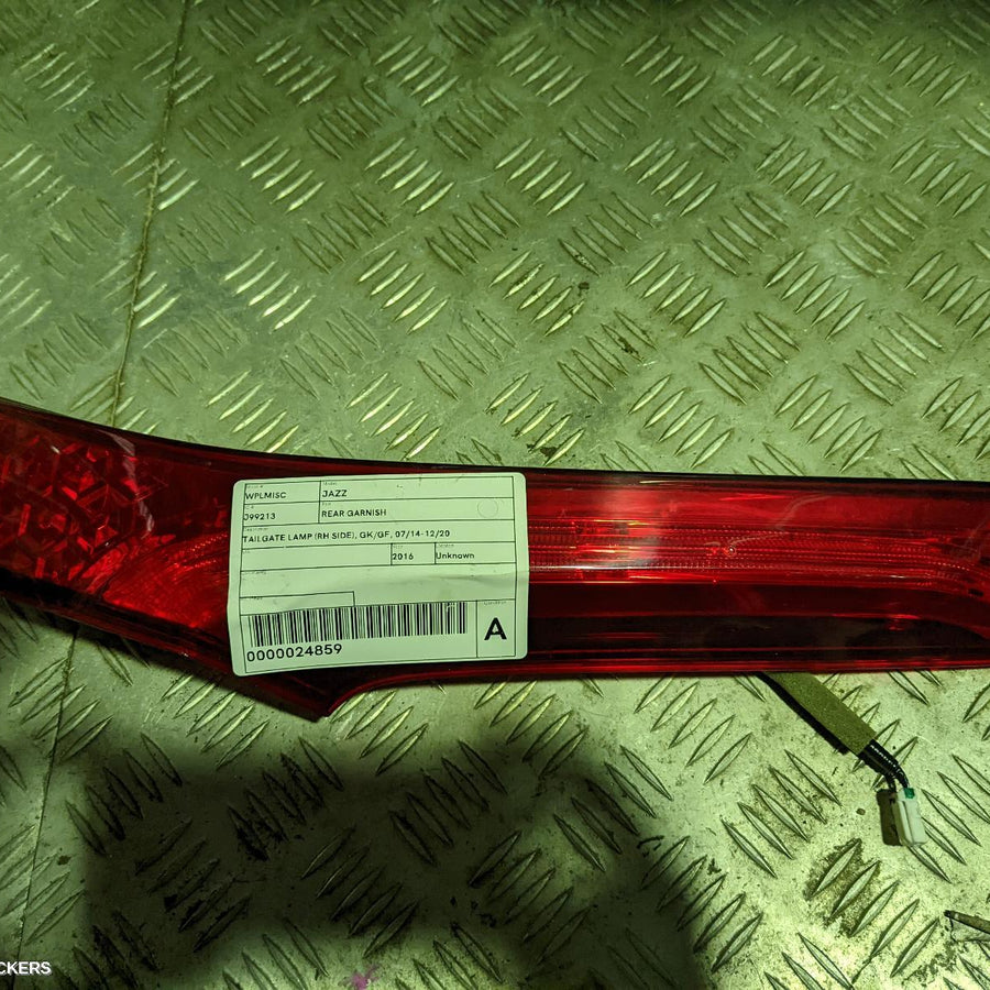 2014-2020 Honda Jazz Rear Garnish