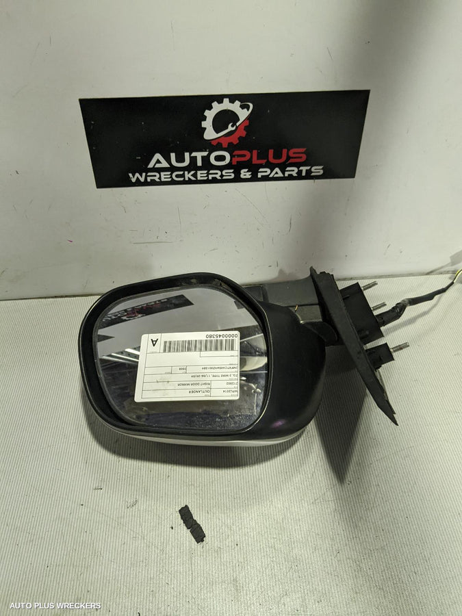 2008 Mitsubishi Outlander Right Door Mirror