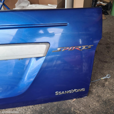 2005-2011 Ssangyong Actyon Bootlid Tailgate