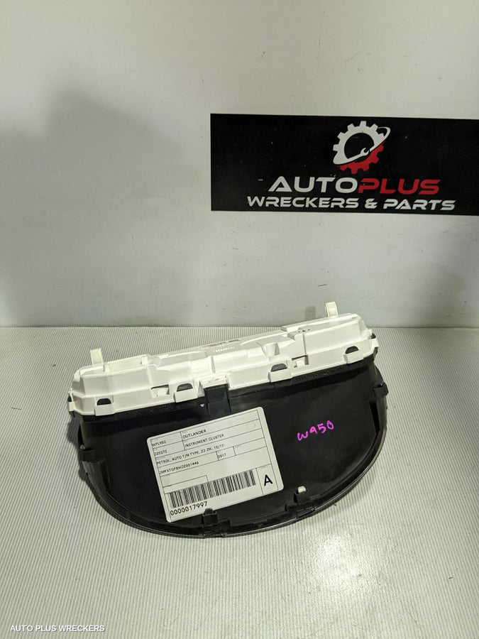 2017 Mitsubishi Outlander Instrument Cluster