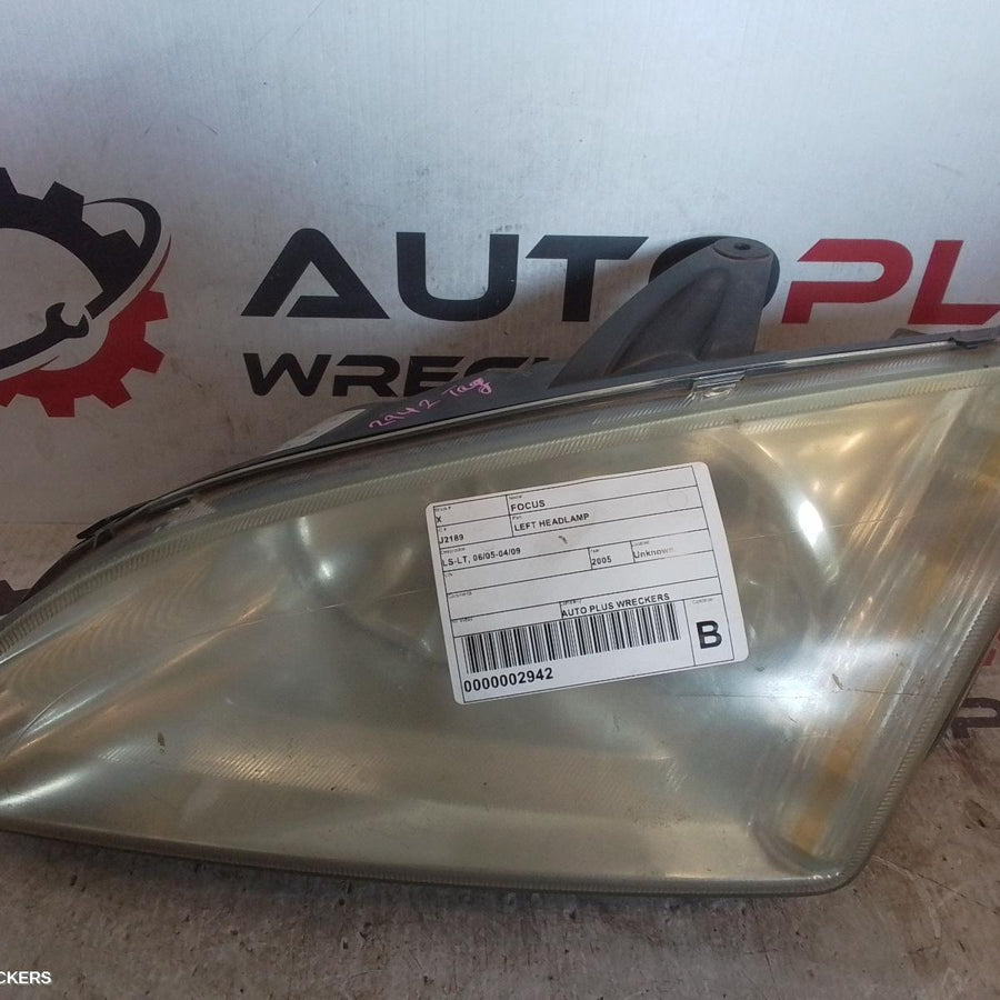 2005-2009 Ford Focus Left Headlamp