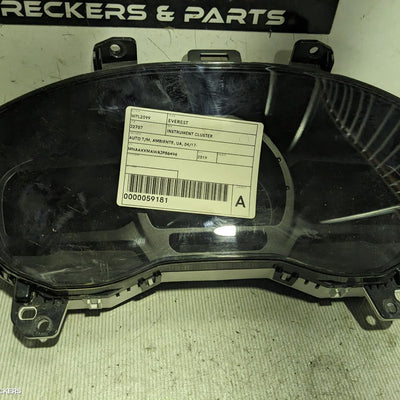 2017-2022 Ford Everest Instrument Cluster