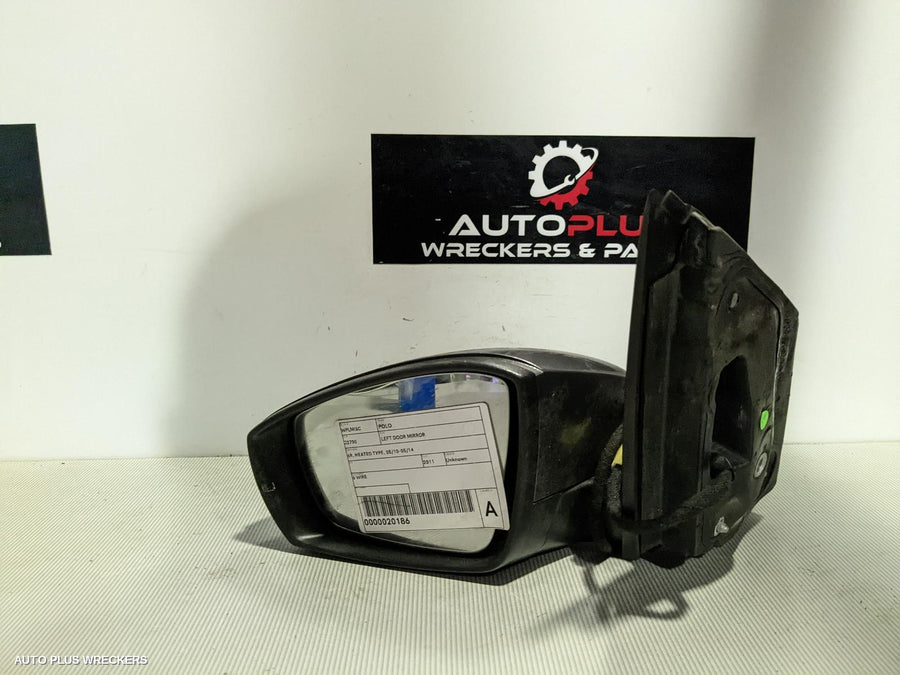 2010-2014 Volkswagen Polo Left Door Mirror