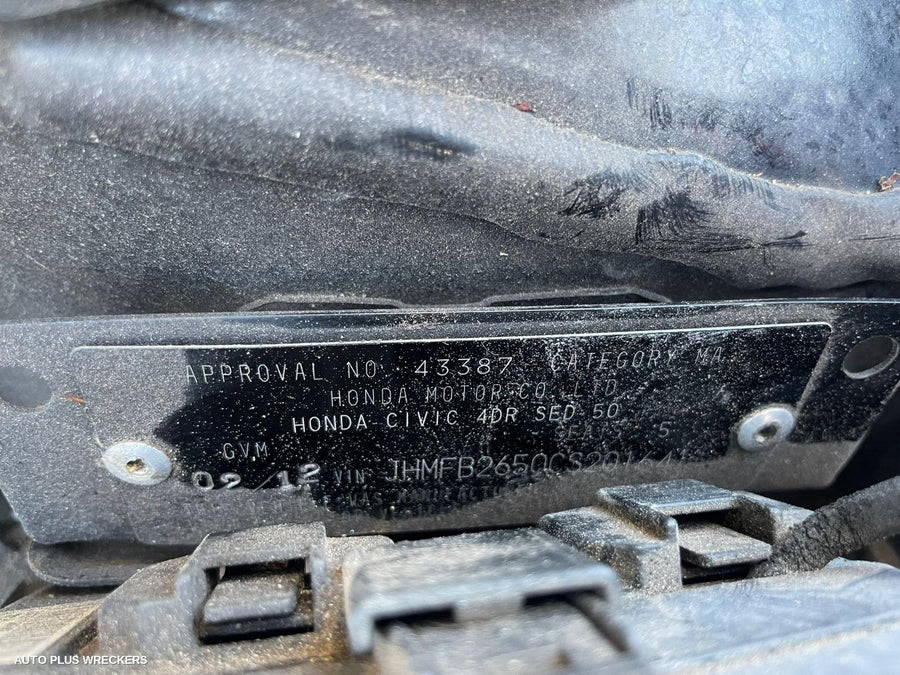 2012 Honda Civic Grille