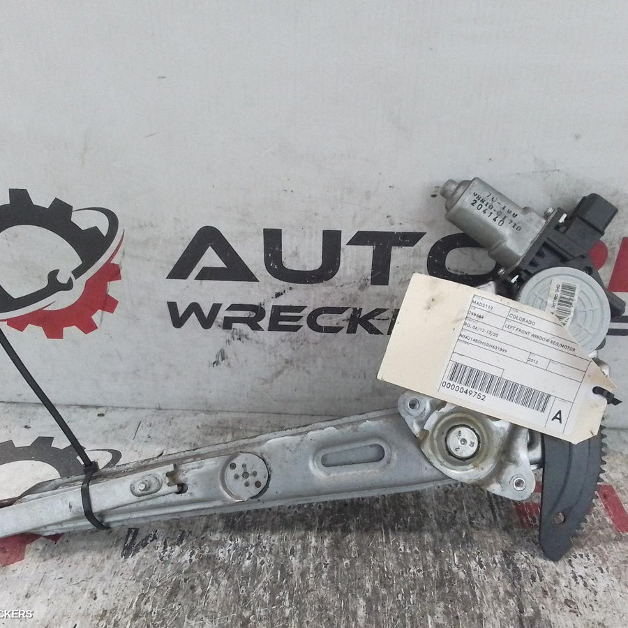 2012-2016 Holden Colorado Left Front Window Reg Motor