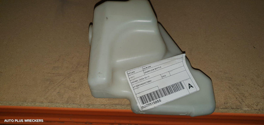 2006 TOYOTA AURION OVERFLOW BOTTLE