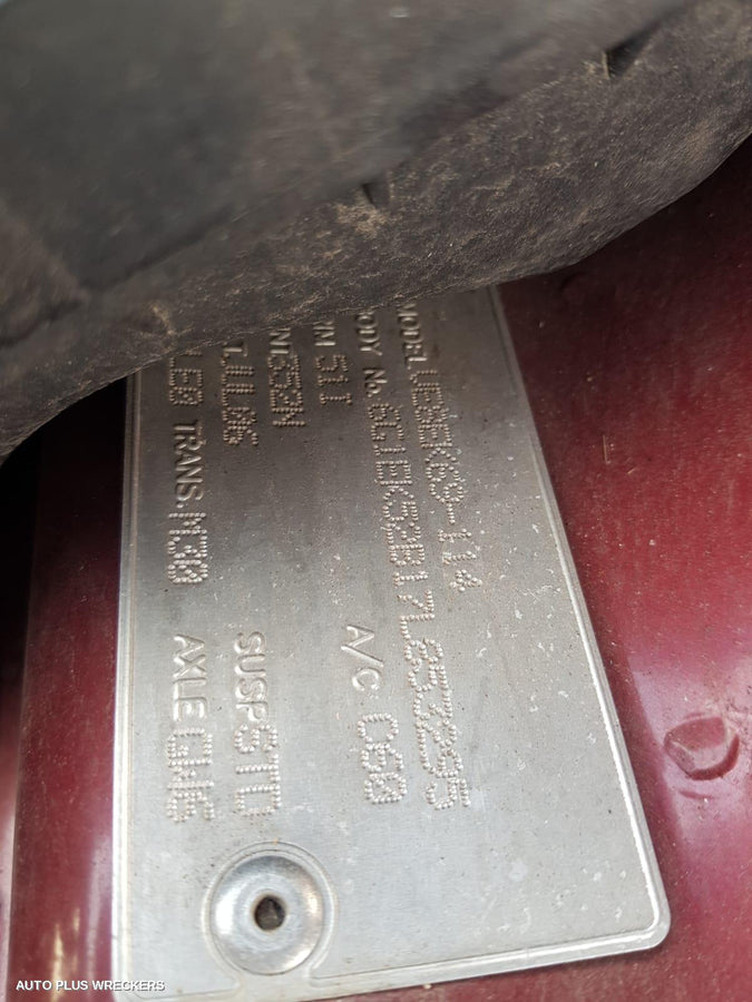 2006 Holden Commodore Rear Bumper