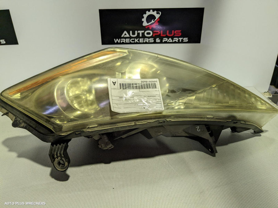 2007 Nissan Murano Left Headlamp