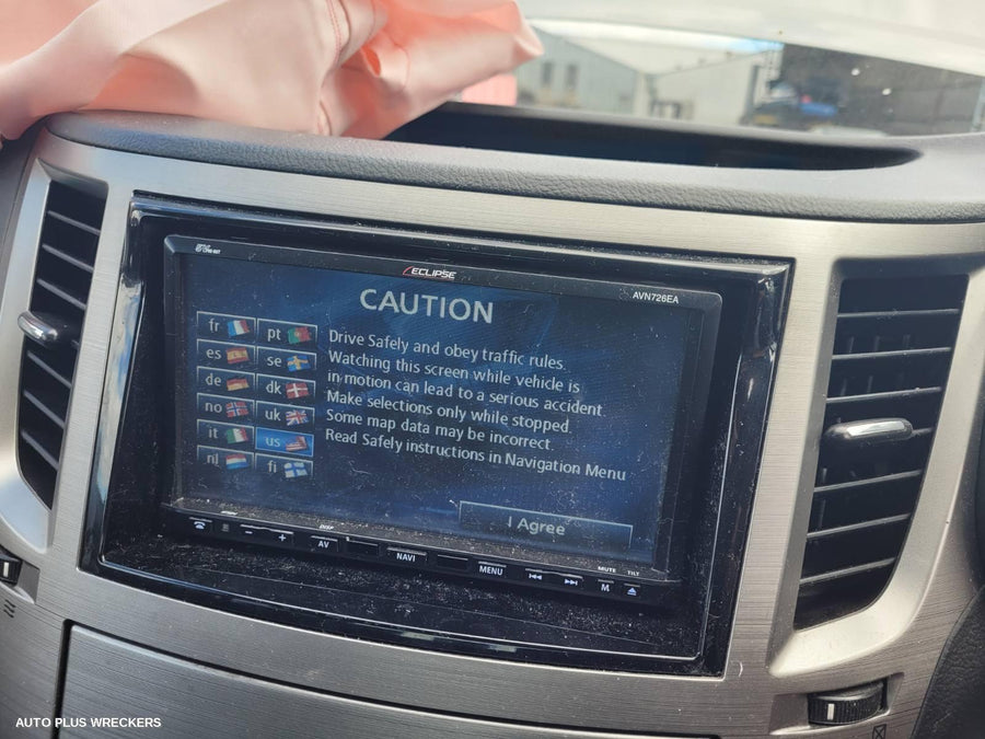 2011 Subaru Liberty Left Front Door Window