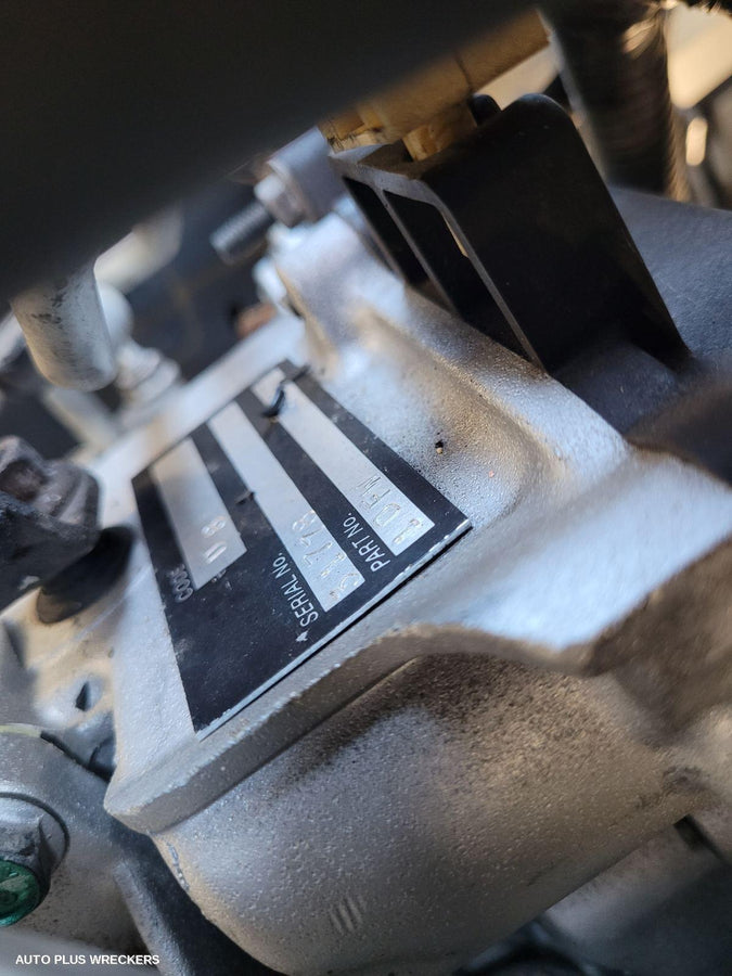 2010 Holden Cruze Trans Gearbox